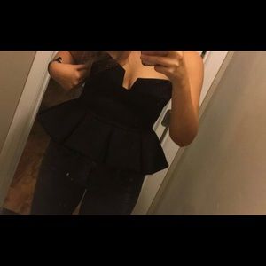 Finder Keepers Peplum Shirt